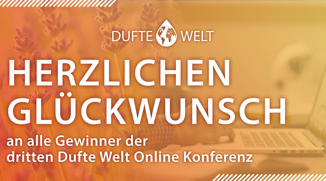 Die Gewinner des Gewinnspiels der dritten Online Konferenz