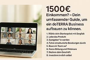 Über Sabine & Matthias Quaritsch 4 1500€ Nebeneinkommen aufbauen mit doTERRA Produkten?