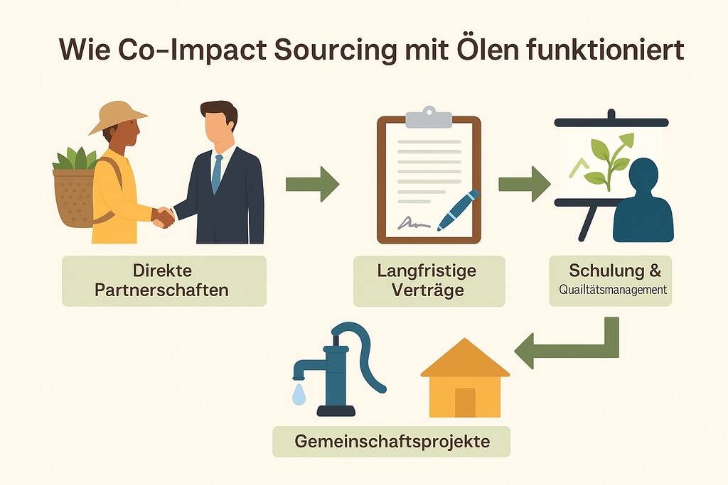 Co‑Impact Sourcing – ätherische Öle und Gemeinschaften 3 Co-Impact Sourcing mit doTerra -ätherische Öle nachhaltig und fair